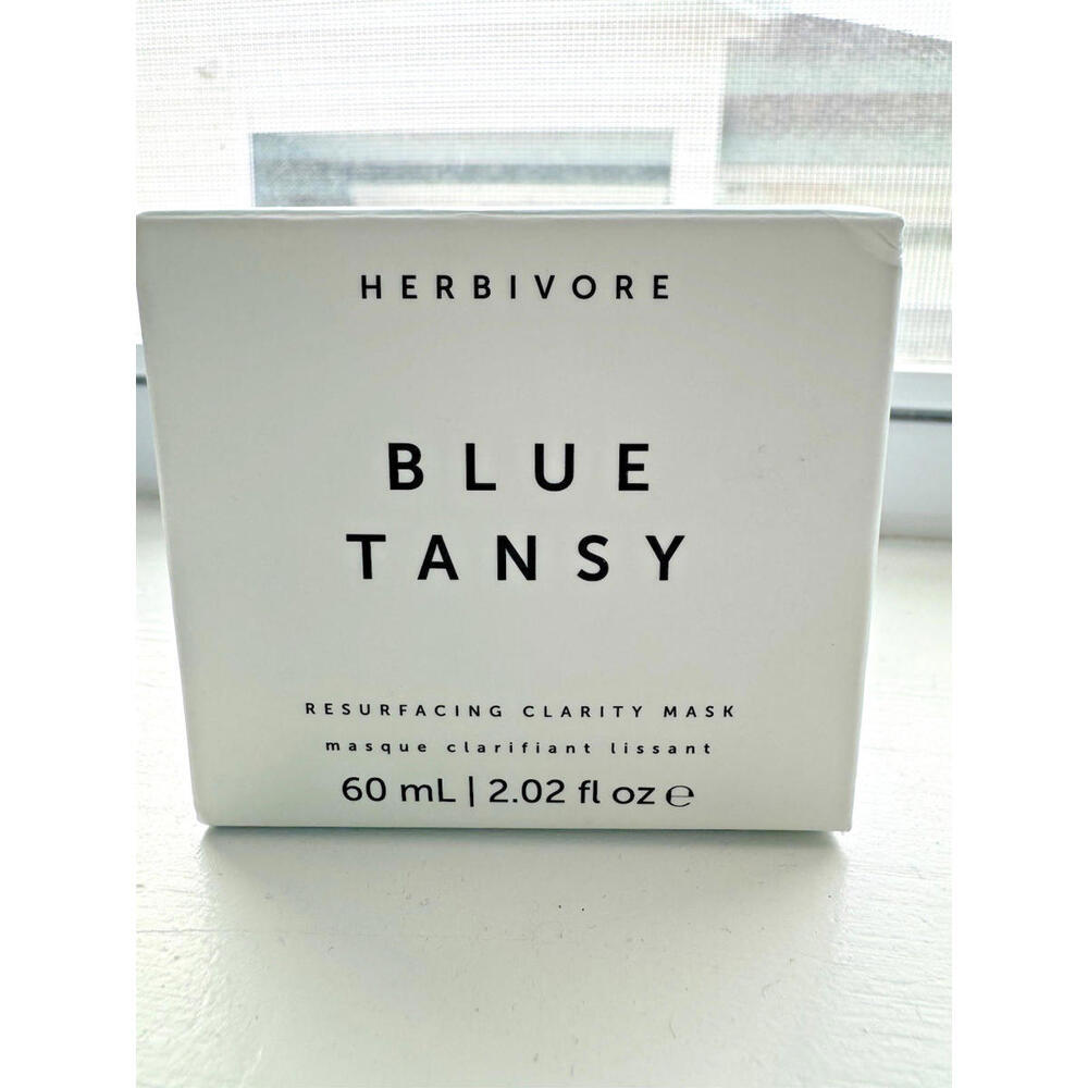 NEW Herbivore Blue Tansy Resurfacing Clarity Mask –‎ Facial Treatment 2.3 oz